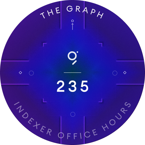 The Graph Indexer Office Hours #235 POAP image