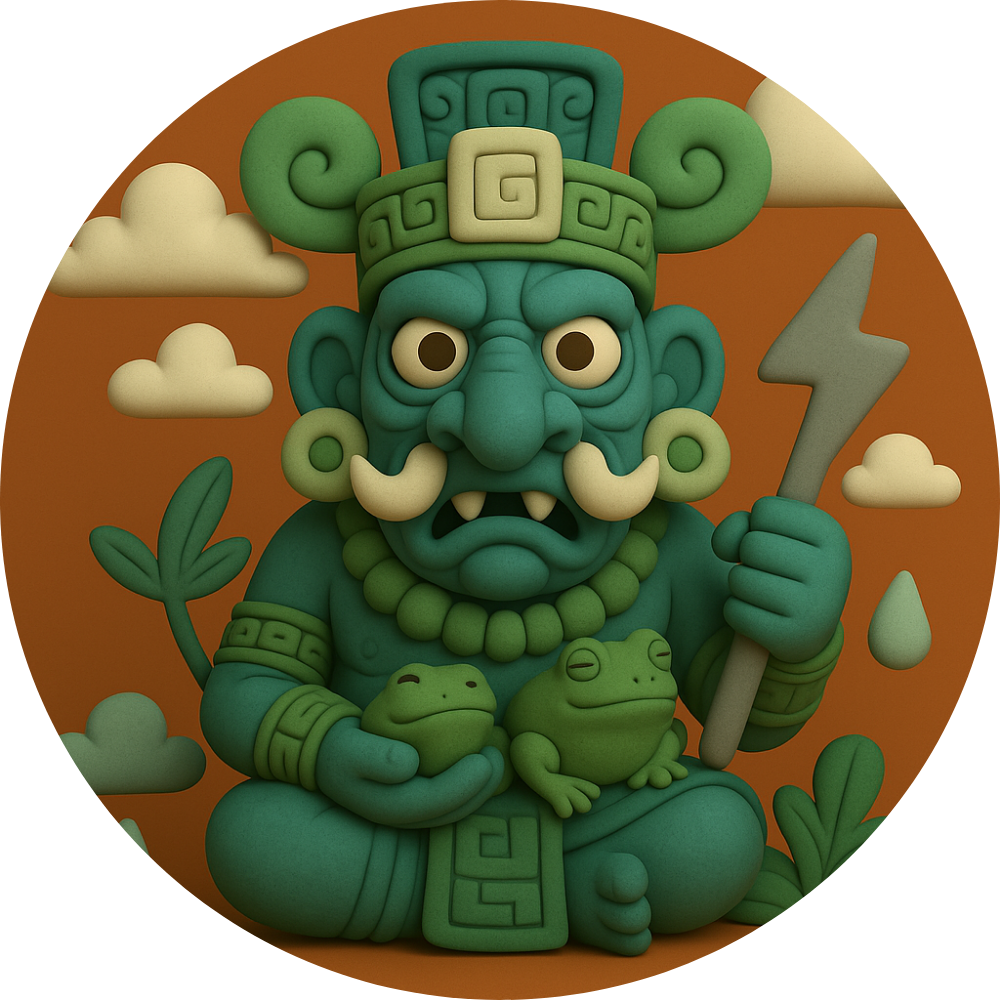 ☁️ Tlaloc – Dios de la Lluvia y los Ciclos POAP image