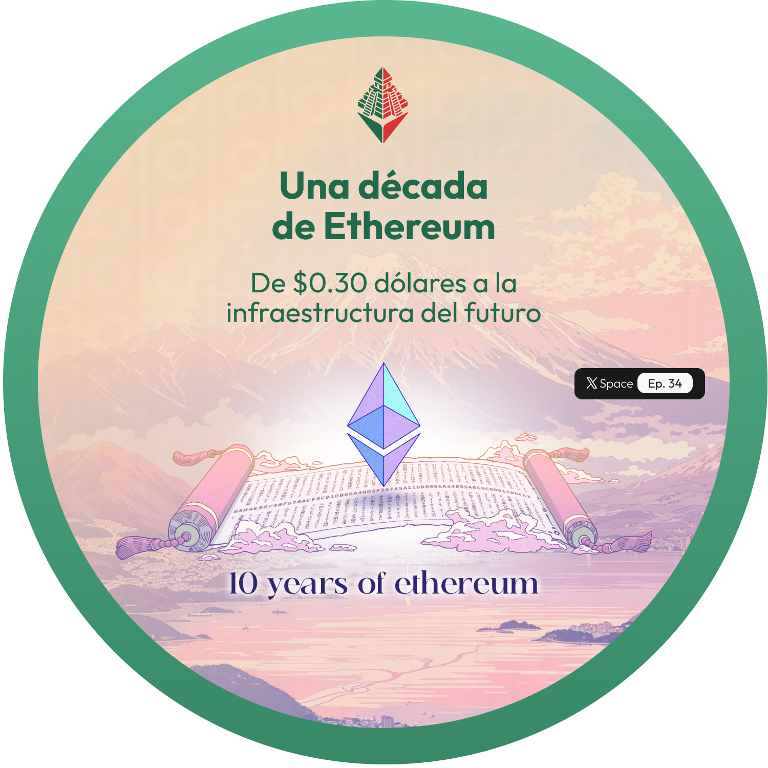 34 Una década de Ethereum: de $0.30 dólares a la infraestructura del futuro POAP image