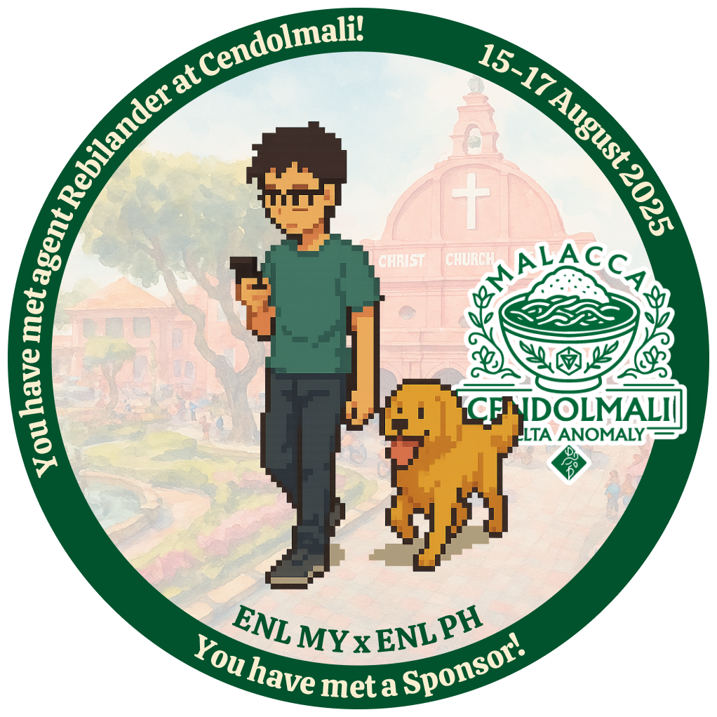 You have met agent Rebilander at +Delta Melaka Cendolmali POAP image
