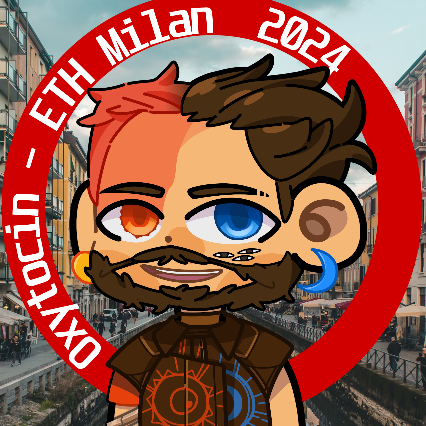 You met Oxytocin at ETH Milan 2024! POAP image