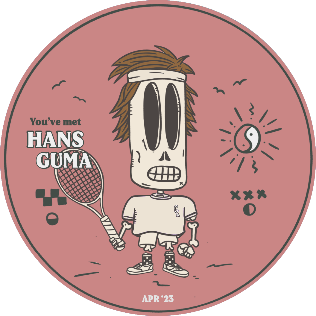 You've met Hans Guma in April 2023 POAP image