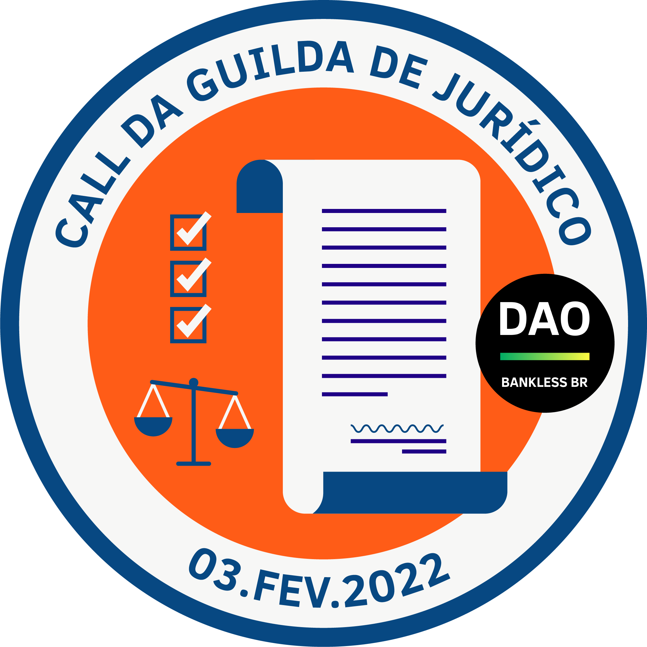 Call da Guilda de Jurídico da Bankless BR DAO — 03/02/2022 POAP image