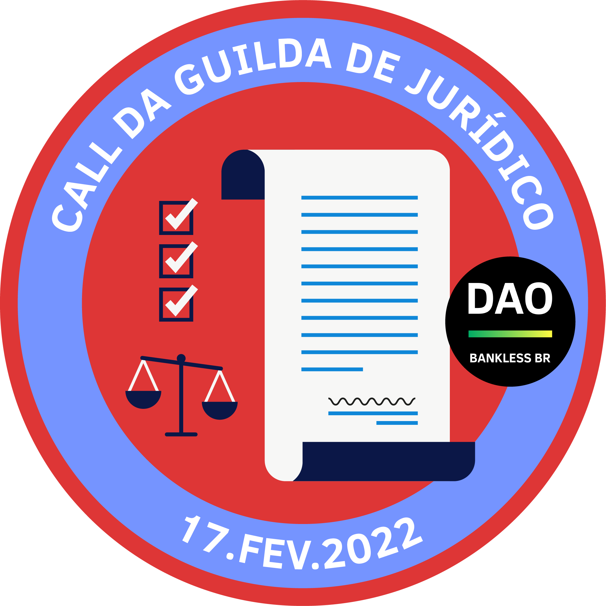 Call da Guilda de Jurídico da Bankless BR DAO — 17/02/2022 POAP image