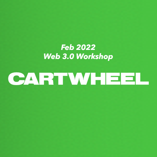 Cartwheel Web 3.0 Workshop February 2022 POAP image
