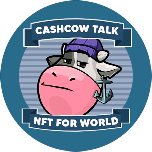 CashCow POAP #4: CashCow Talks with NFT For World POAP image
