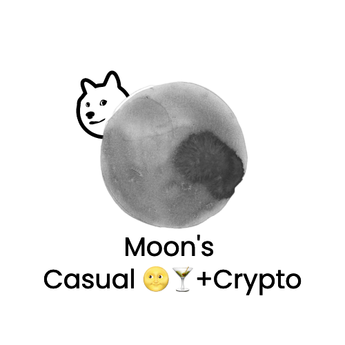 Casual 🌝🍸 + Crypto  POAP image