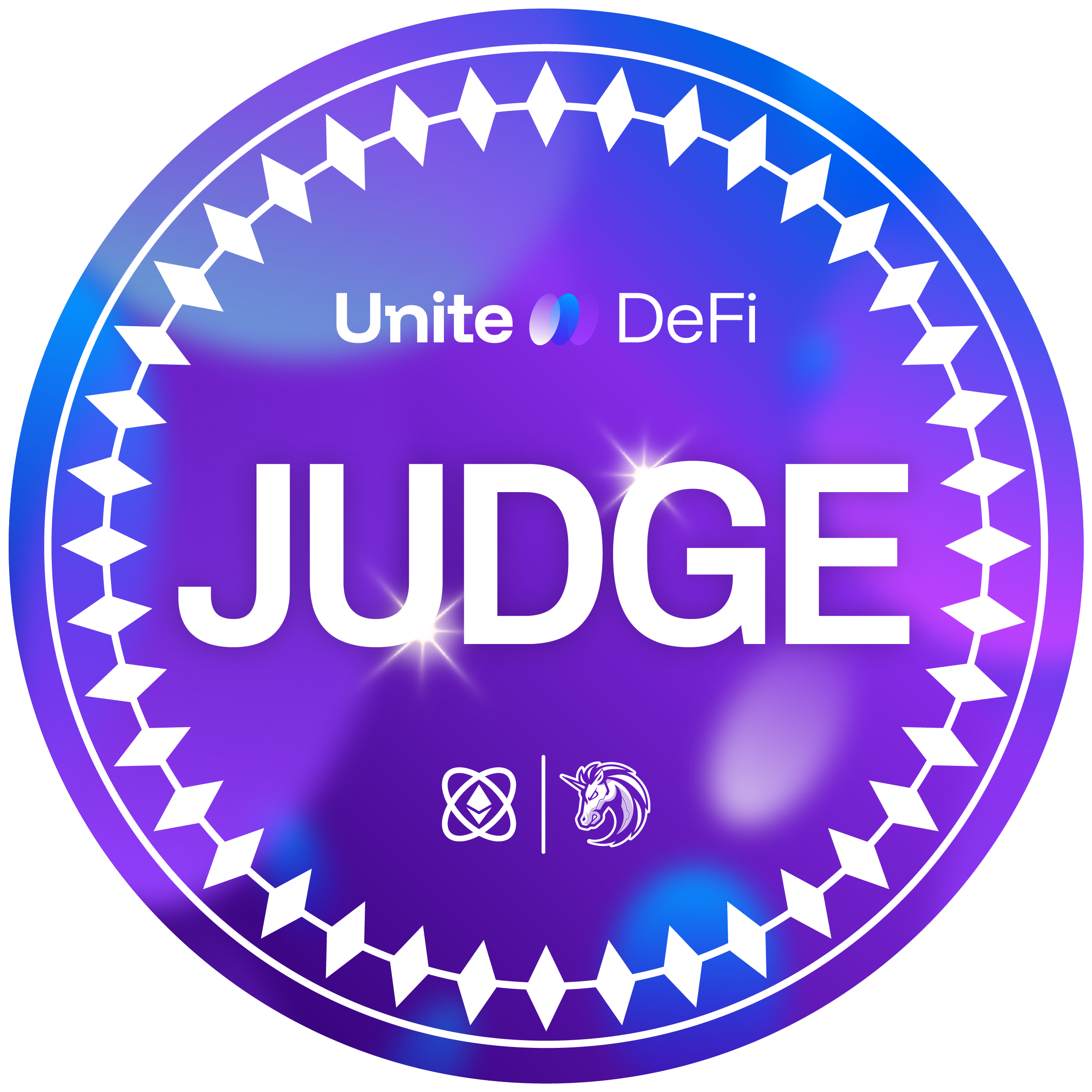 ETHGlobal Unite DeFi 2025 Judge POAP image