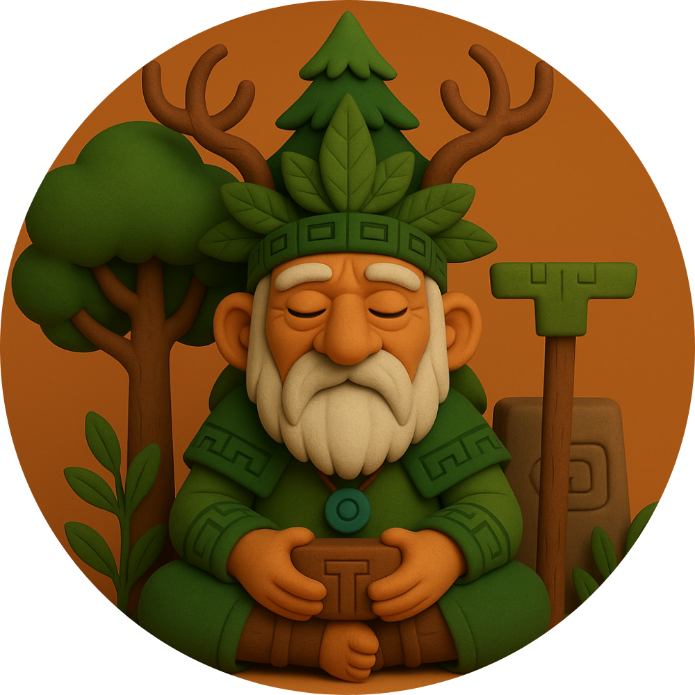🌲 Ngenechén – Deidad del Equilibrio Total POAP image