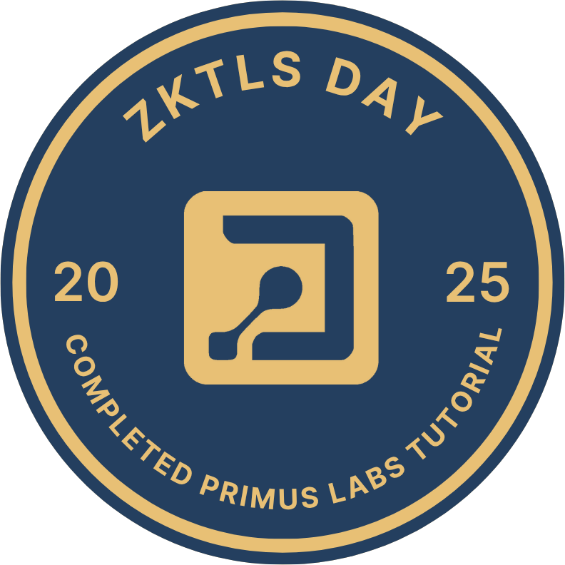 zkTLS Day 2025, Buenos Aires - Primus Labs Tutorial POAP image