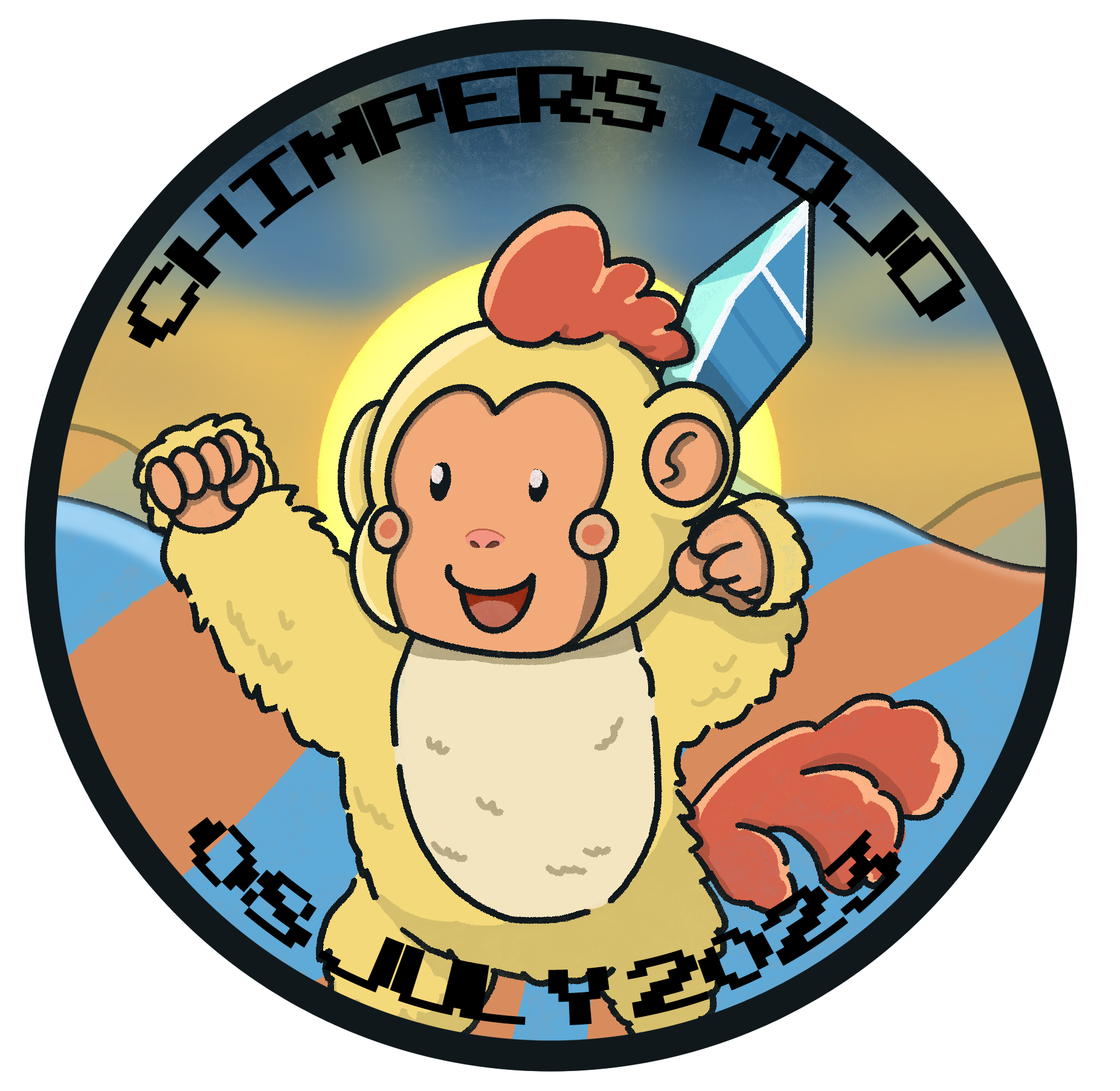 Chimpers Dojo Chill Space POAP image