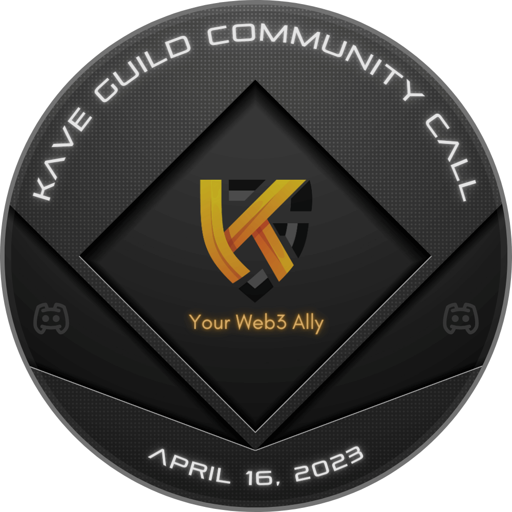 Kave Guild Community Call - 4/16/2023 POAP image