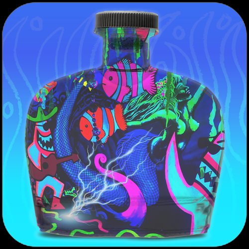 Celebrating Lightning In A Bottle with Debi Cable 3D and SharkTales Art POAP image