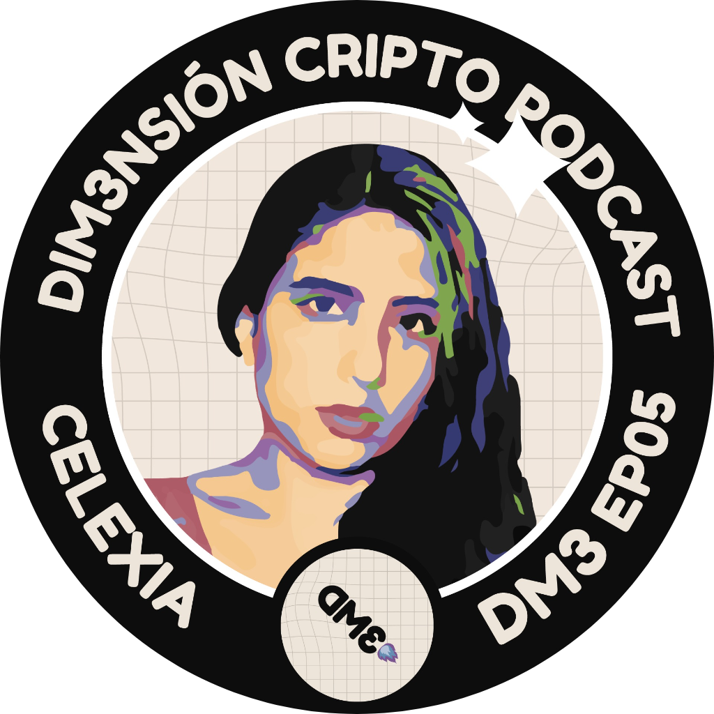 Celexia en la Dim3nsión Cripto - AGO22 POAP image