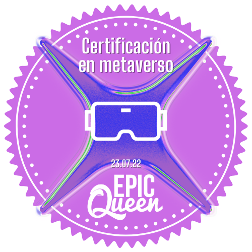 Certificación en Metaverse by Epic Queen 23.07.22 POAP image