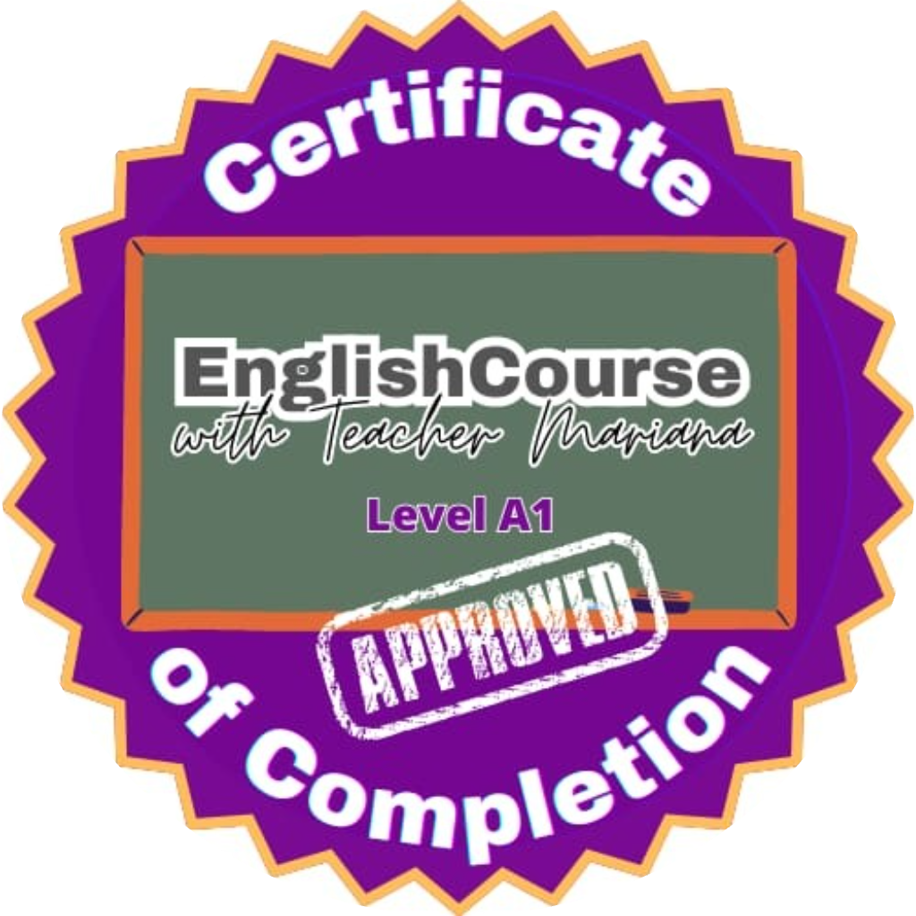 Certificate of Completion EnglishCourse A1 POAP image