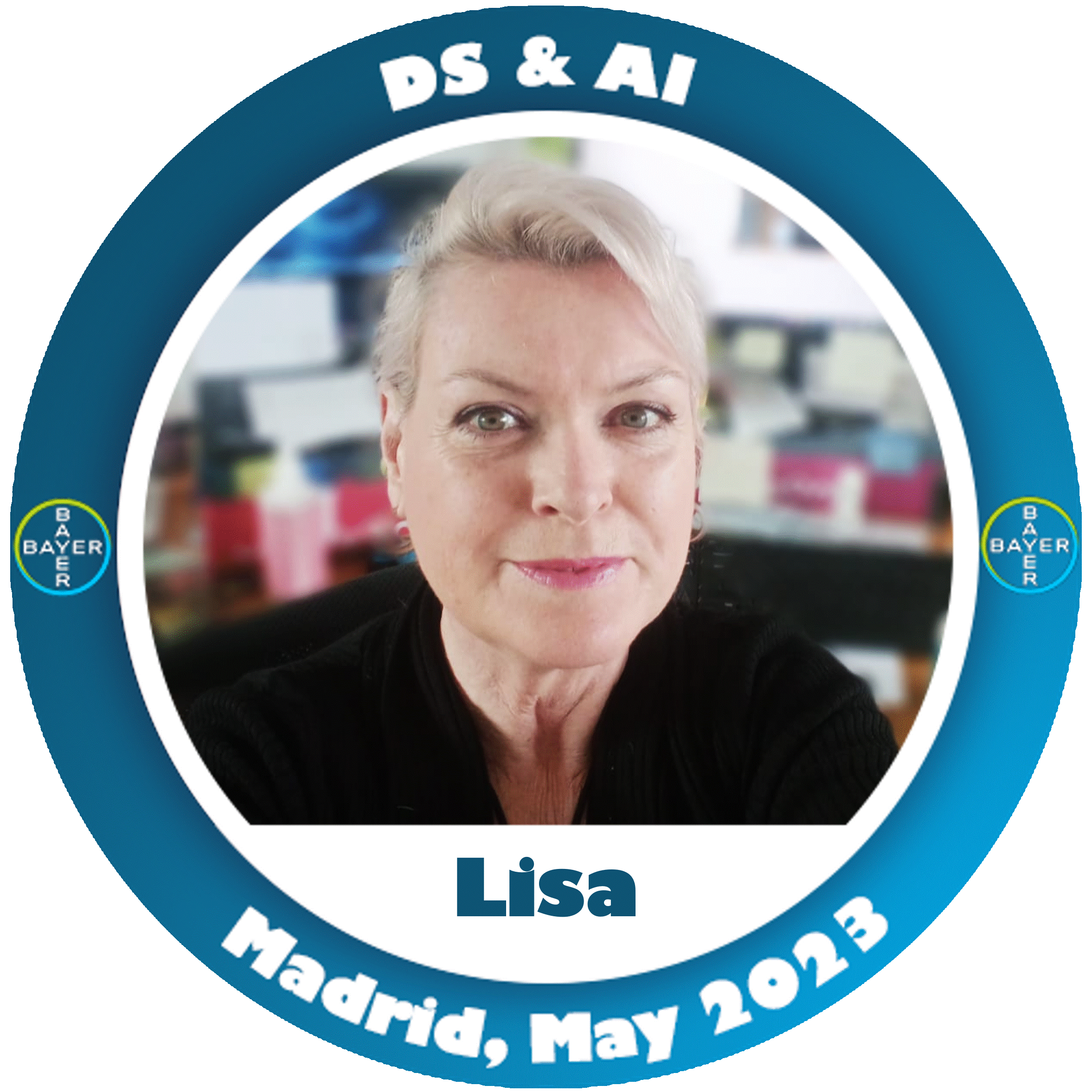 Who I met at the Bayer R&D DS&AI event in Madrid POAP image