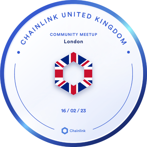 Chainlink meet-up "Web3, Blockchain and Carbon Market Innovations" POAP image
