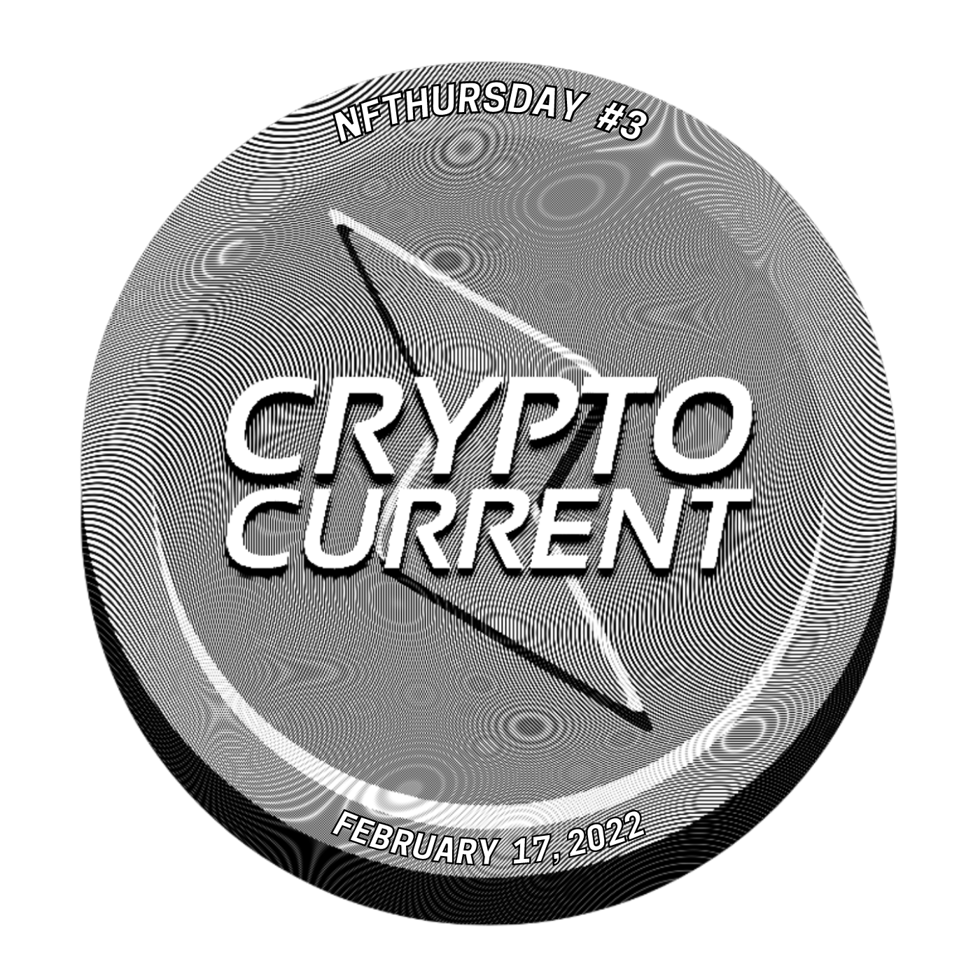 Challenge Coin #3 - NFThursday Happy Hour with Crypto Current POAP image