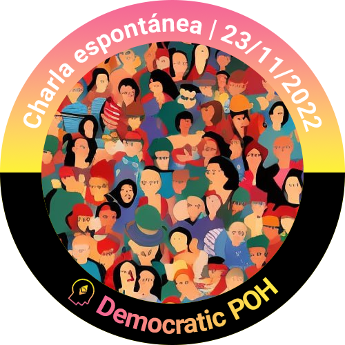 Charla Espontanea - Democracy PoH POAP image