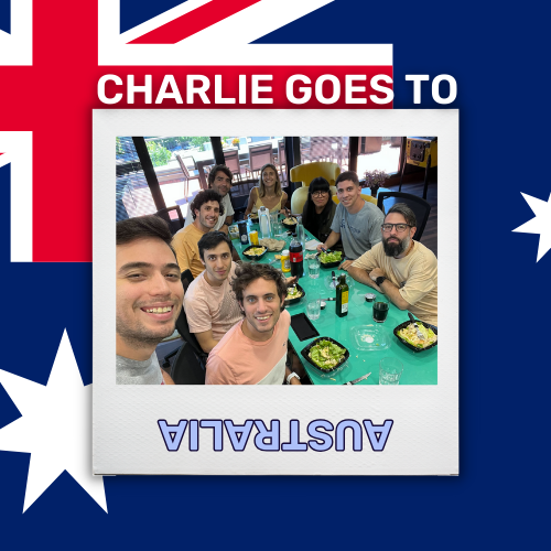 Charlie goes to Australia POAP image