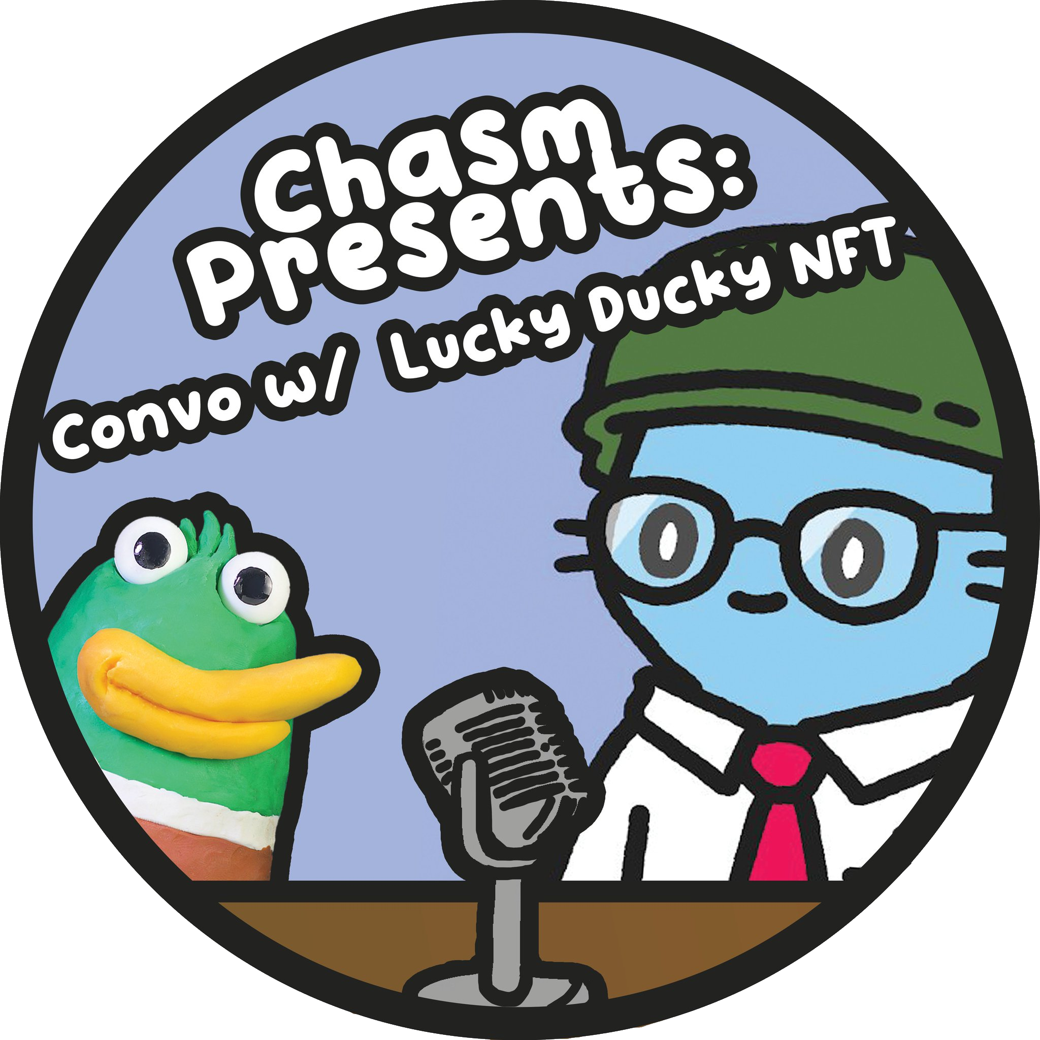 Chasm Presents: Convo w/ Lucky Ducky NFT POAP image