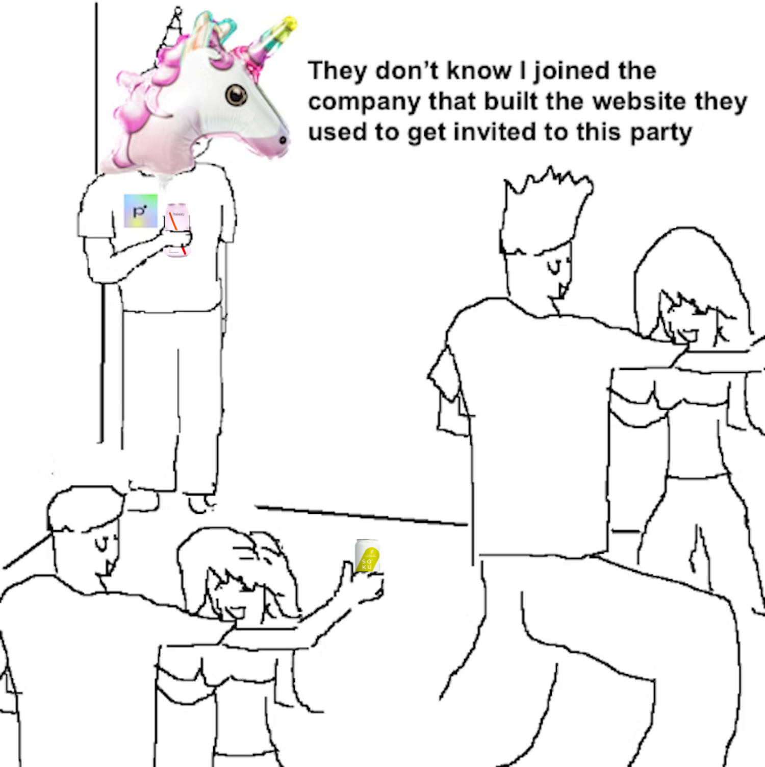 chelsy & alex said fuck it we quit ✌️ picnic party POAP image