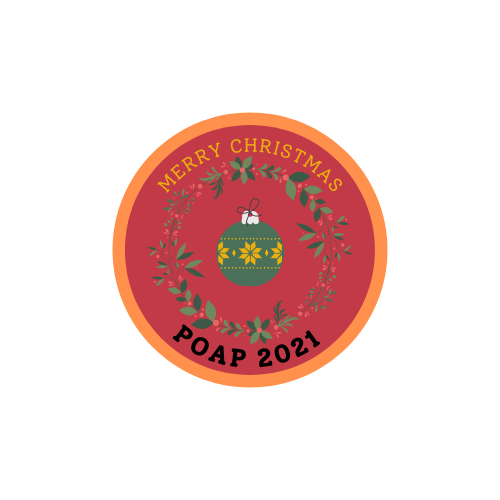 Christmas is here 2021 POAP image