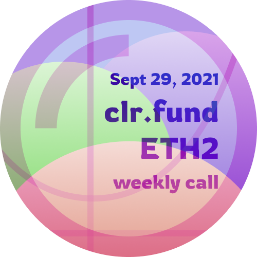 Clr.fund Eth2 Call - Sept 29, 2021 POAP image