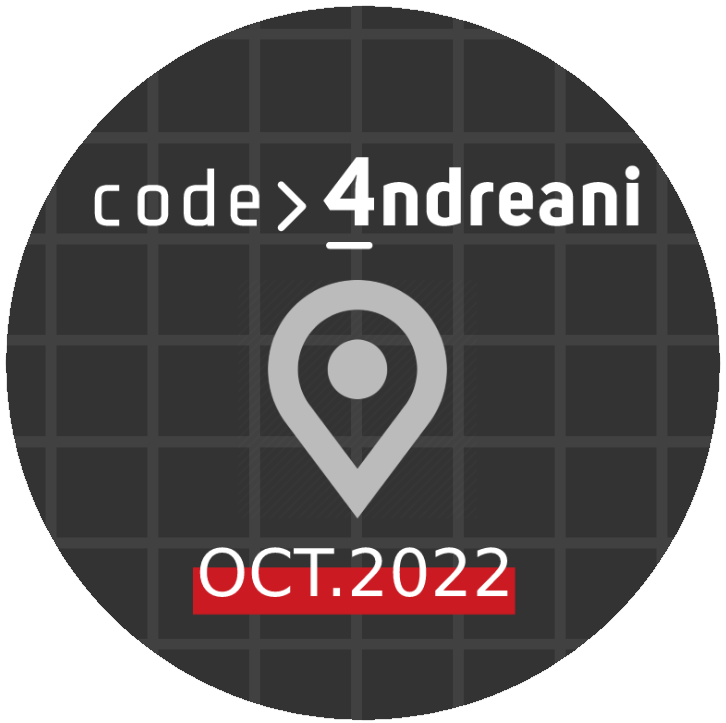 code4ndreani meetups | Geocoder (OCT.2022) POAP image