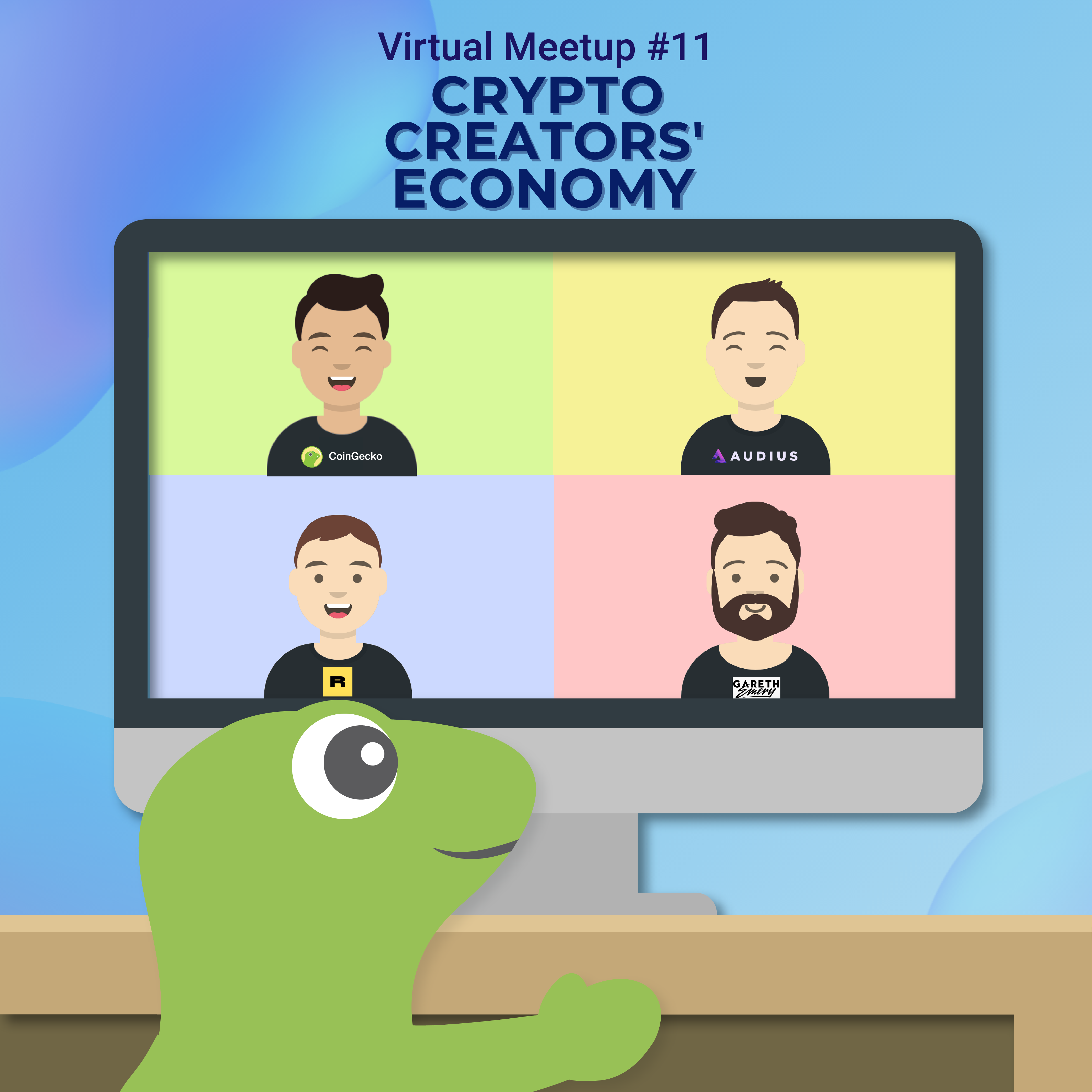 CoinGecko Virtual Meetup #11 POAP image