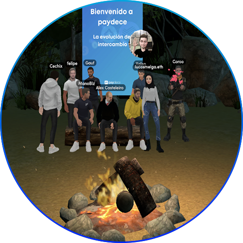 Community Call en "La fogata filosófica" - paydece POAP image