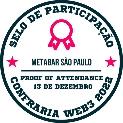 Confraria Web 3.0 - São Paulo POAP image