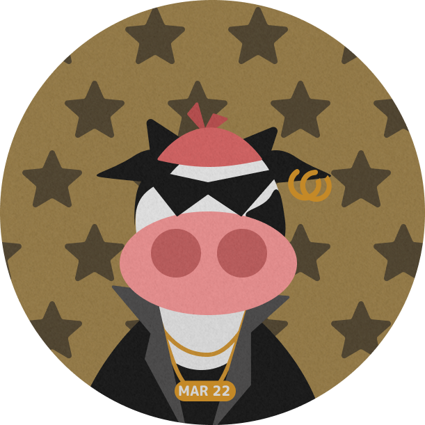 CowStar of March 2022 POAP image