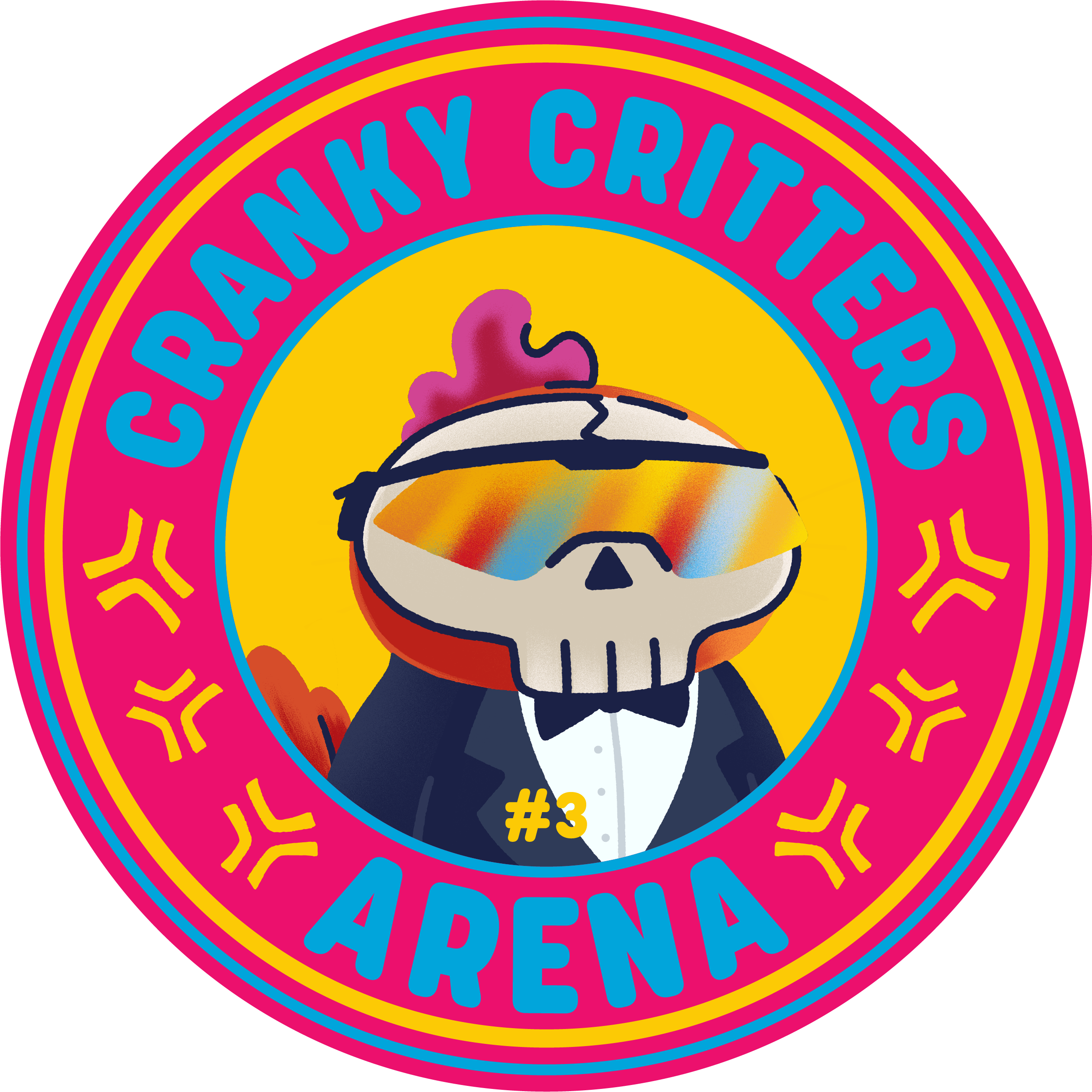 Cranky Critters Arena #3: it's a tie! POAP image