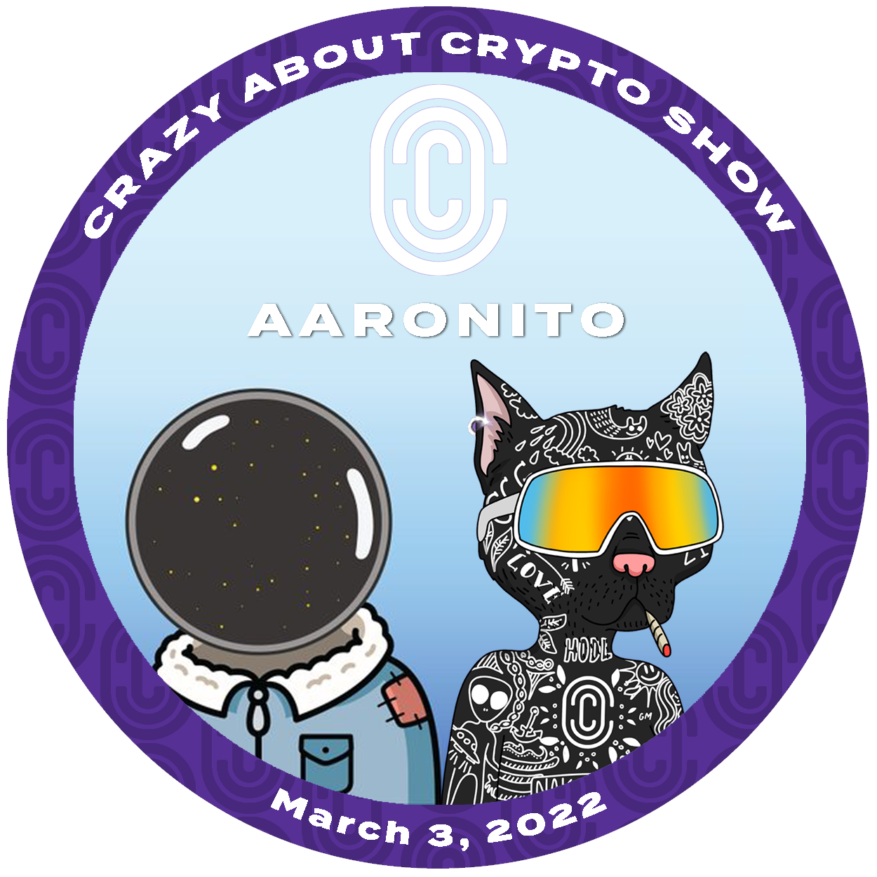 Crazy About Crypto Show with AARONITO POAP image