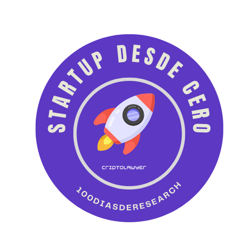 Creando una startup desde cero #100DiasDeResearch POAP image