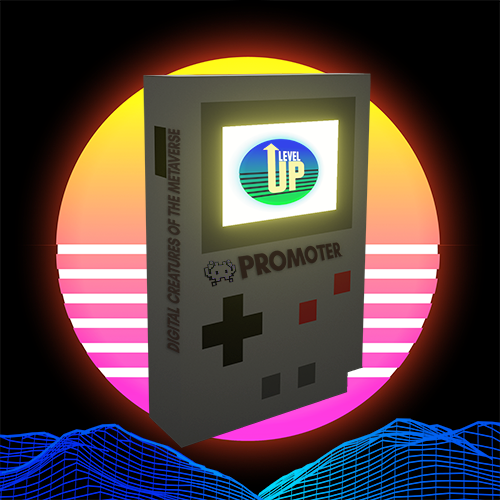 Creator Collective - #levelupnft Digital Creatures of the Metaverse - PROMOTER POAP image