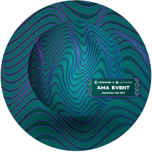 Credmark x Alchemist AMA POAP image