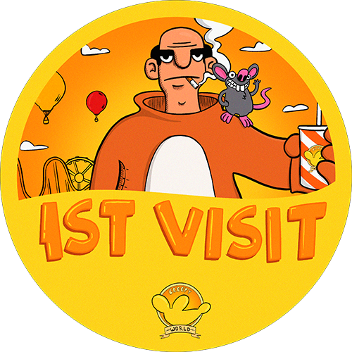 Creepy World 1st Visit POAP image