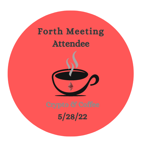 Crypto & Coffee's Forth Meeting POAP image