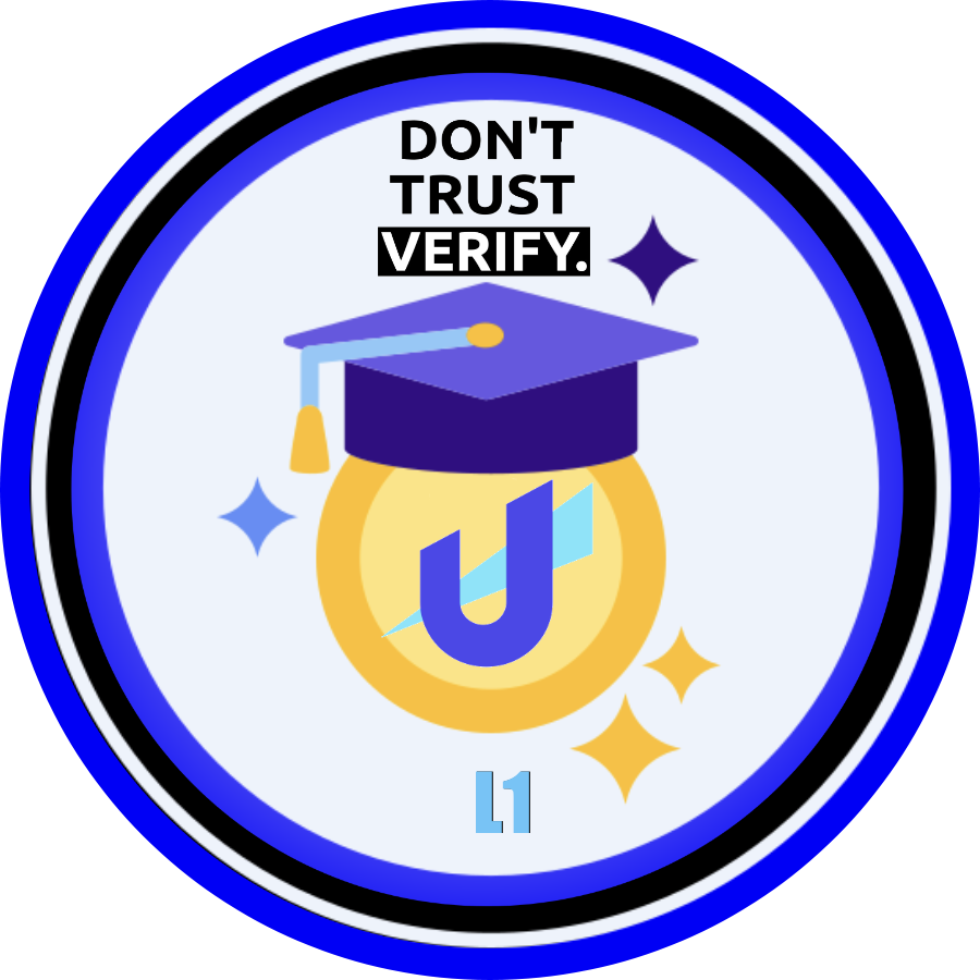 Crypto Newbie, Complete!! POAP image