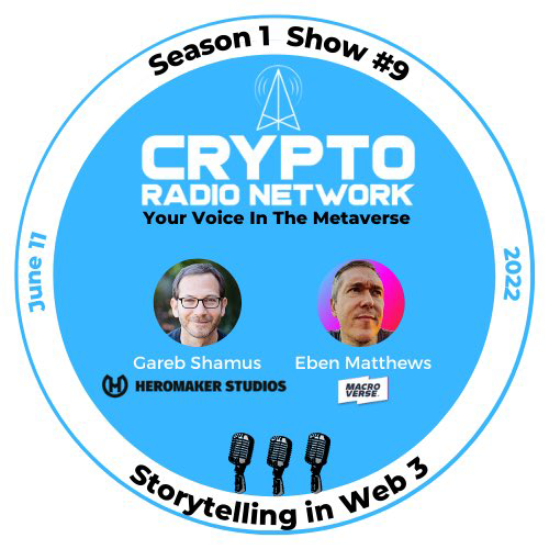 Crypto Radio Network - Storytelling in Web3 POAP image