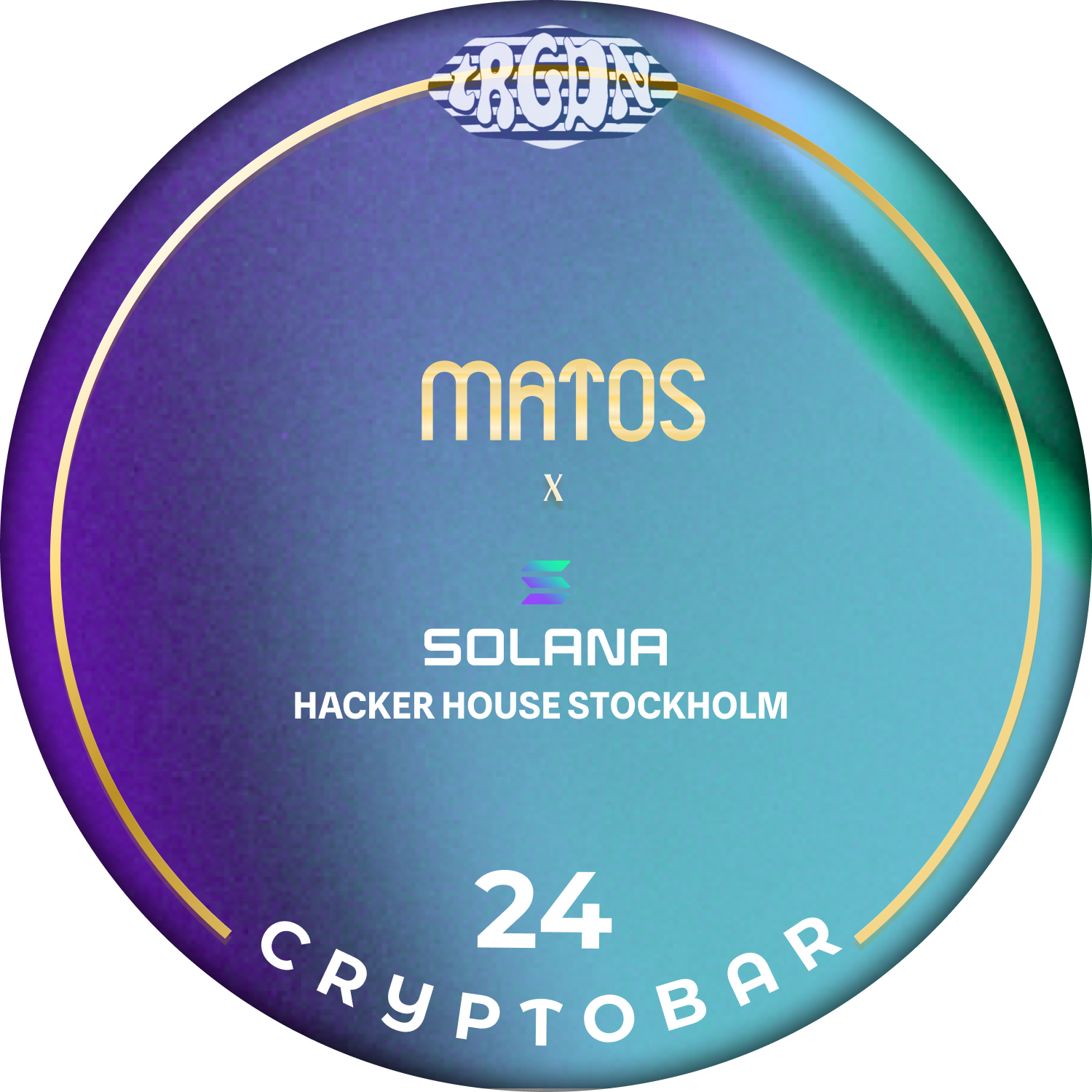 Cryptobar 24 Matos - Trädgården - Solana Hacker House POAP image