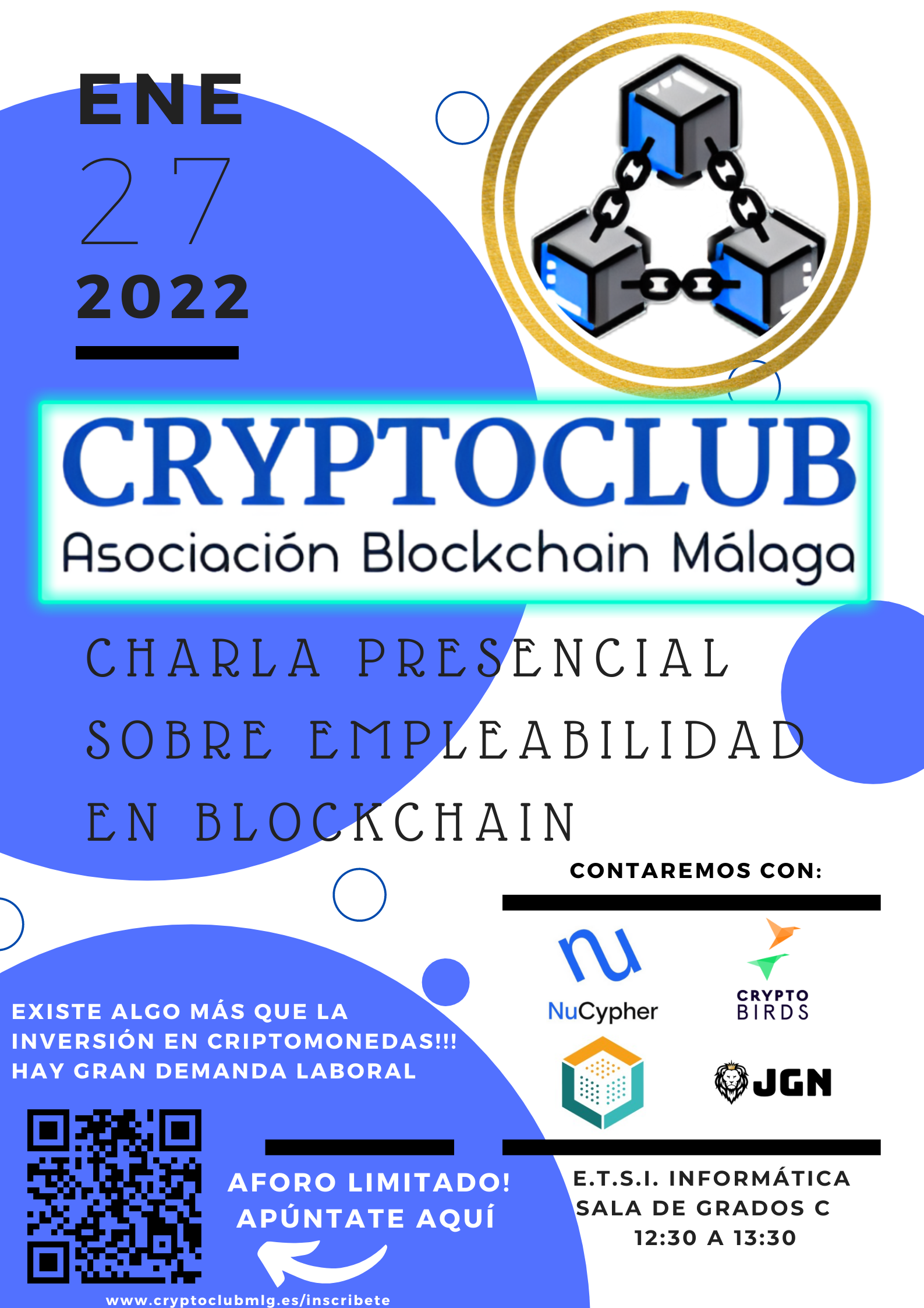 CryptoClub - Primera charla presencial POAP image