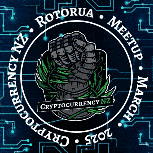 Cryptocurrency NZ Rotorua Meetup March 26th 2025 POAP image