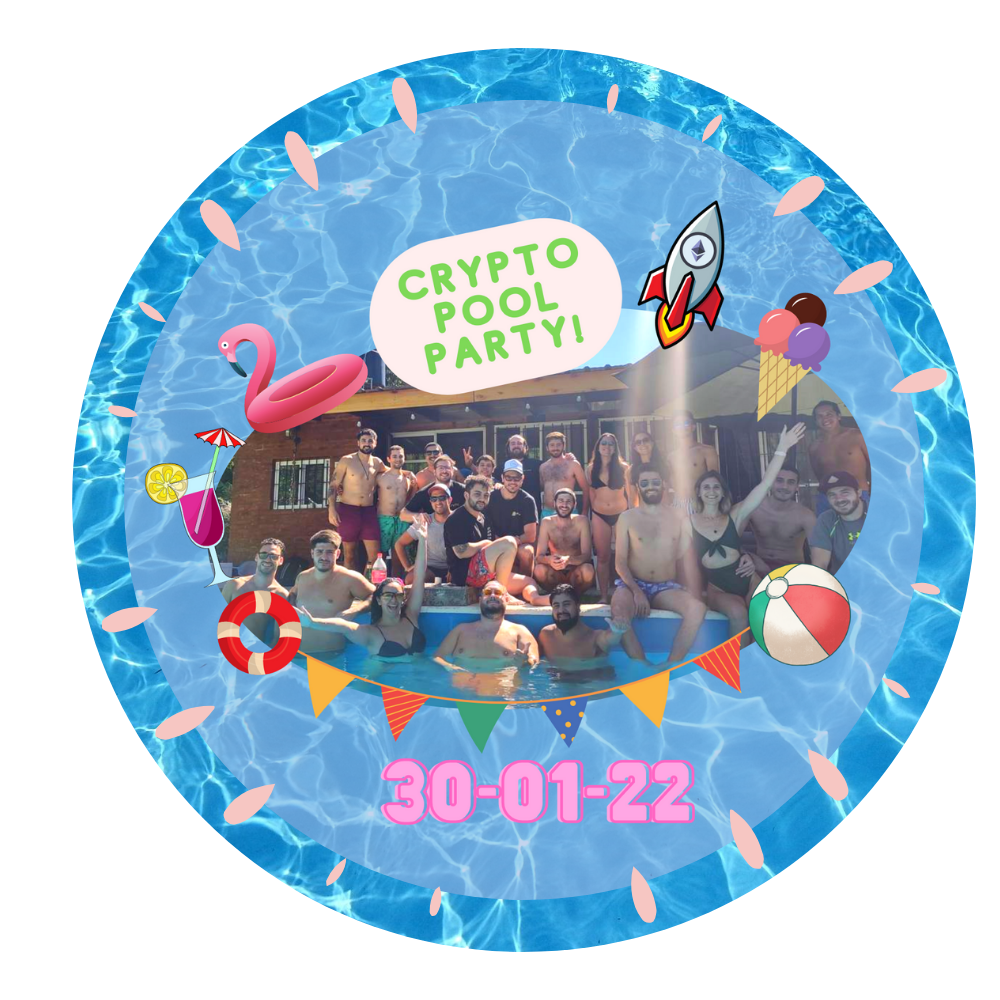 CryptoPoolParty! POAP image