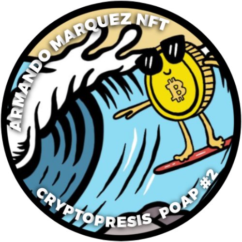 CryptoPresis x Armando Marquez Reveal POAP image