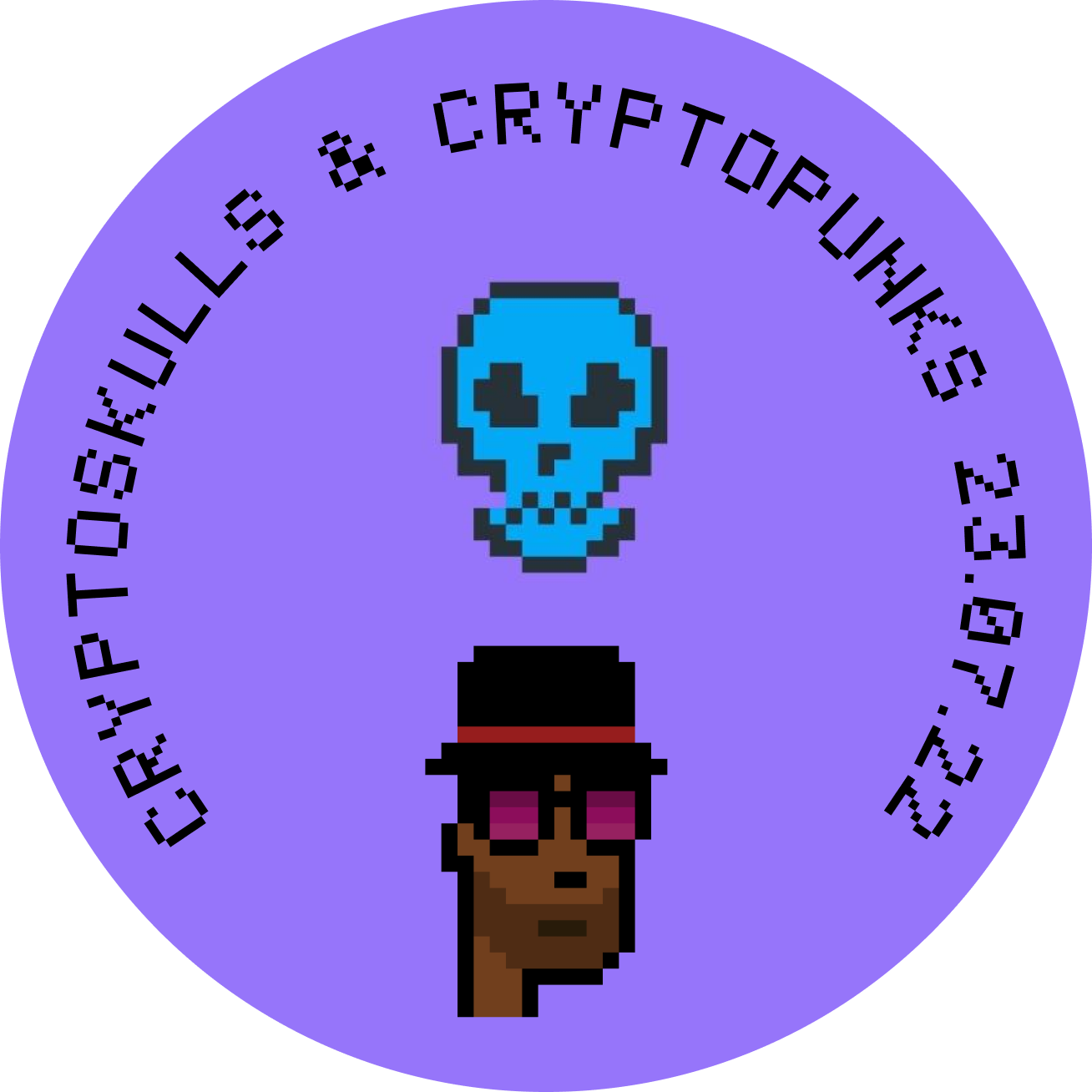CryptoPunks & CryptoSkulls Event 2022 POAP image