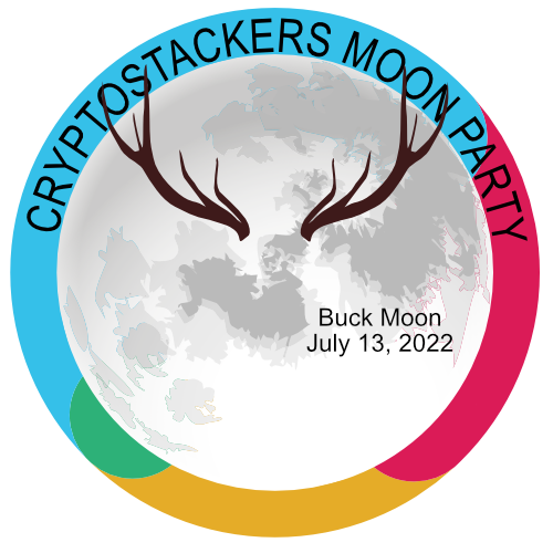 CryptoStackers Moon Party - July 2022 POAP image